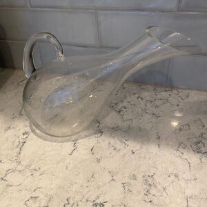 Gorham That’s Entertainment Mini Duck Clear Glass Decanter Barware